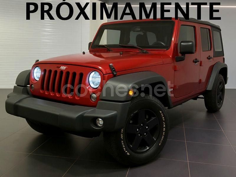 Granate Usado 2008 Jeep Wrangler Unlimited Sport SUV | 24.990 € (Buen precio) - Imagen 1/2