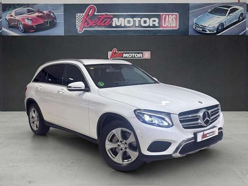 Usado Mercedes GLC220 170 CV (125 kW) 2016 Blanco SUV
