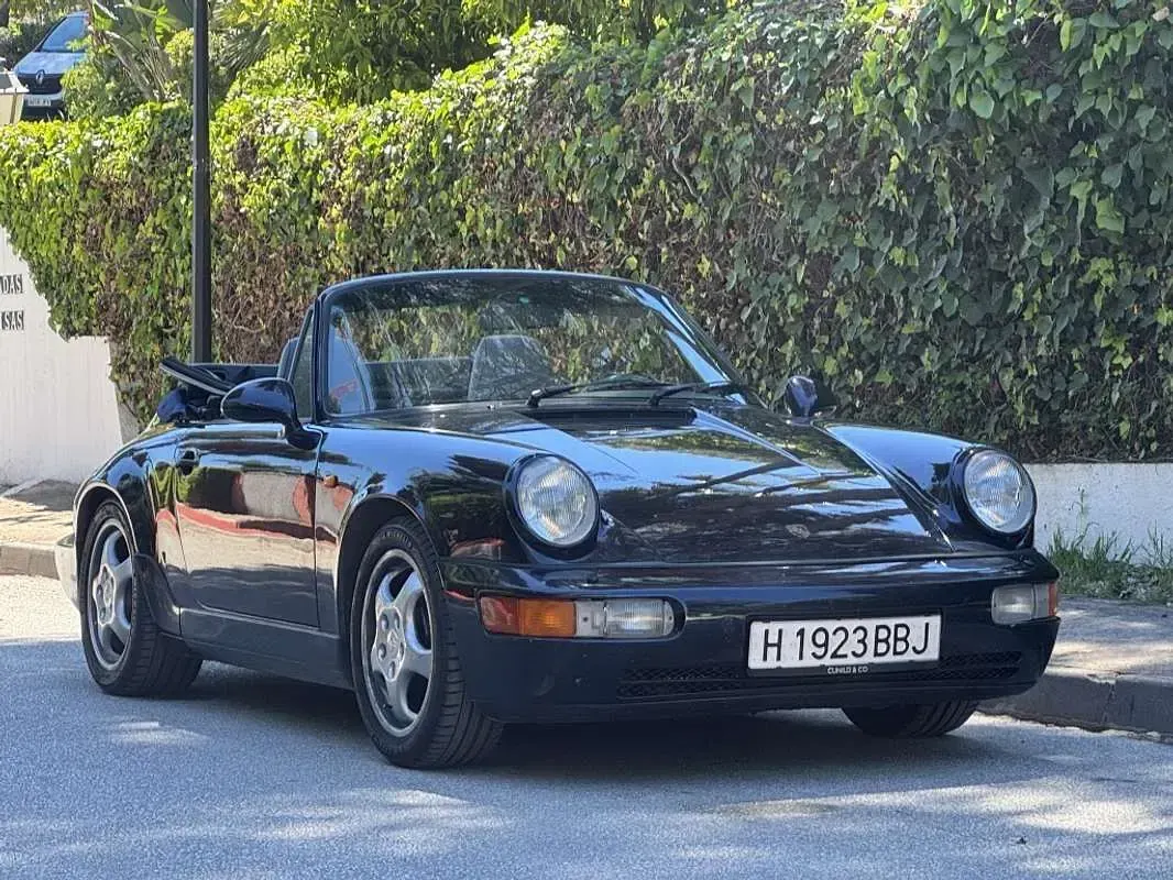 Usado Porsche 964 249 CV (183 kW) 1992 Negro Descapotable