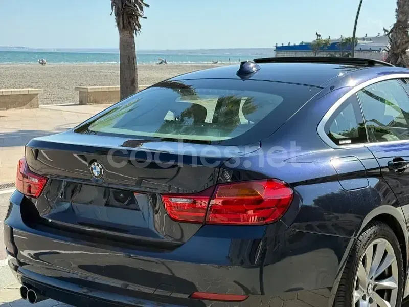 Usado BMW 420 190 CV (139 kW) 2015 Azul Coupe