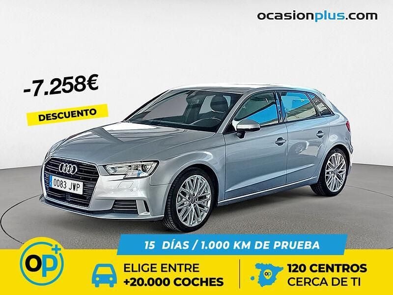 Gris Usado 2017 Audi A3 Sport Utilitario | 16.990 € (Buen precio) - Imagen 1/4