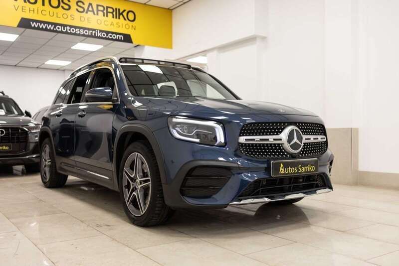 Usado Mercedes GLB200 150 CV (110 kW) 2020 Azul SUV