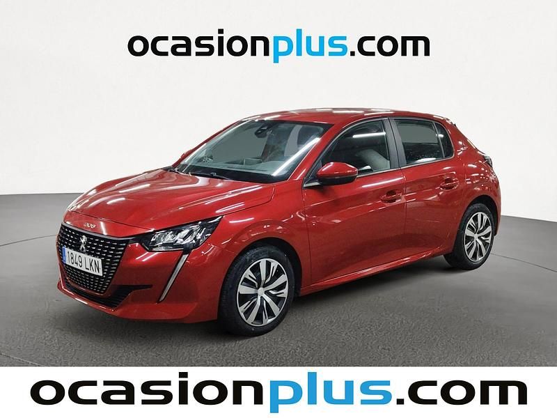 Rojo Usado 2020 Peugeot 208 Active Utilitario | 10.819 € (Precio justo) - Imagen 1/4