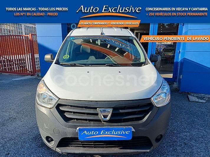 Blanco Usado 2014 Dacia Dokker Ambiance Monovolumen | 9490 € (Precio justo) - Imagen 1/3