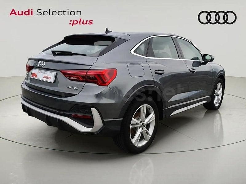 Usado Audi Q3 Sportback S-Line 150 CV (110 kW) 2021 Gris / plata SUV