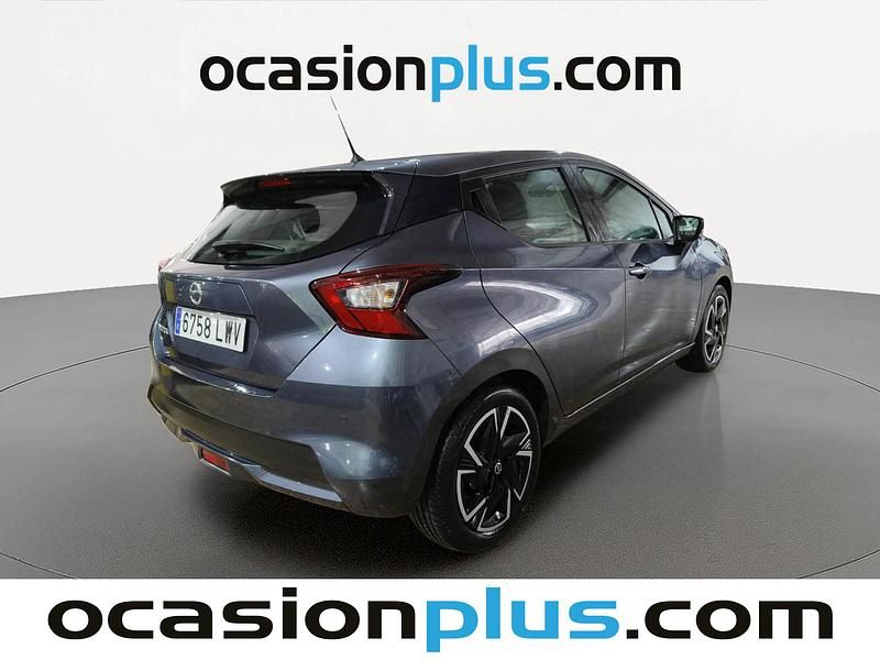 Usado Nissan Micra Acenta 92 CV (67 kW) 2022 Azul Utilitario
