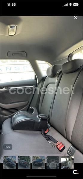 Usado Audi A3 116 CV (85 kW) 2017 Negro Berlina