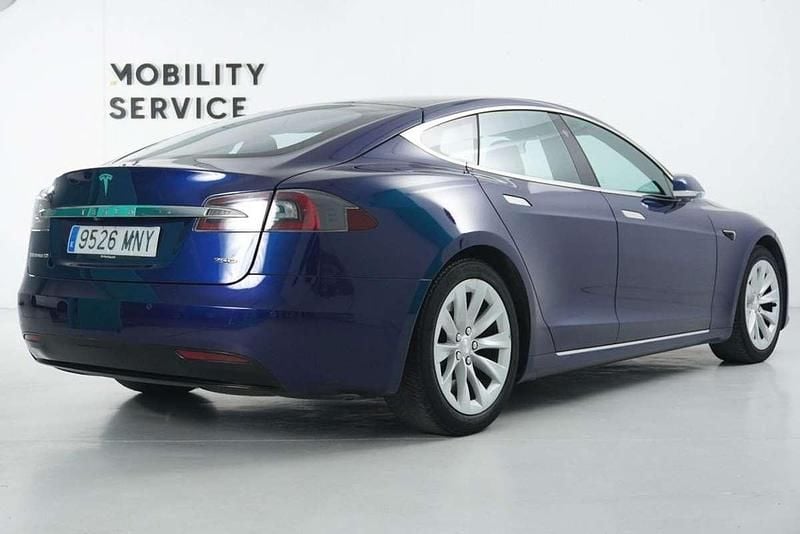 Usado Tesla Model S 386 kW (525 CV) 2018 Azul Utilitario