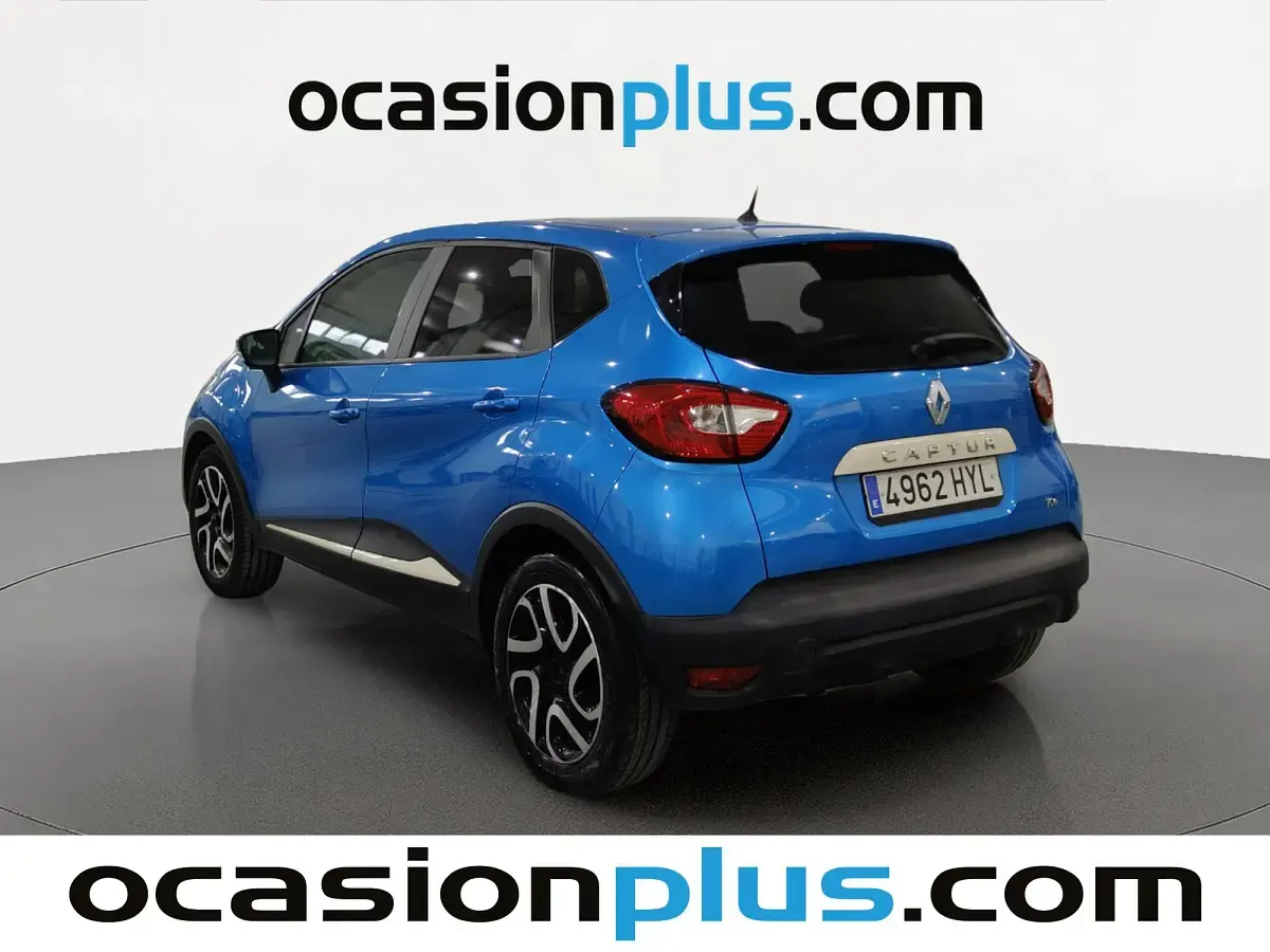 Usado Renault Captur Zen 90 CV (66 kW) 2014 Azul SUV