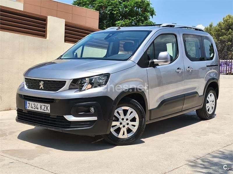 Gris / plata Usado 2019 Peugeot Rifter Active Monovolumen | 11.995 € (Buen precio) - Imagen 1/4