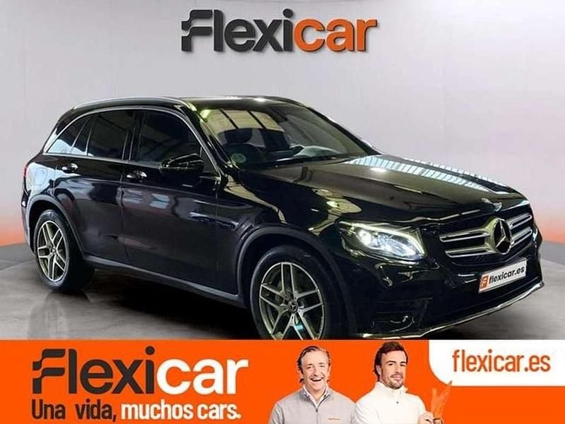 Negro Usado 2017 Mercedes GLC220 AMG line SUV | 24.490 € (Super precio) - Imagen 1/4