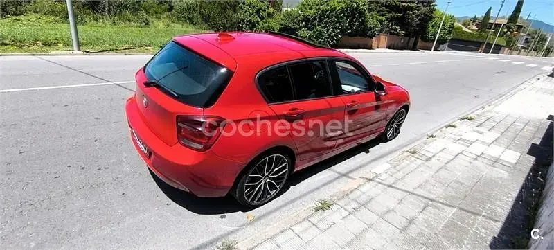 Usado BMW 120 184 CV (135 kW) 2012 Rojo Utilitario