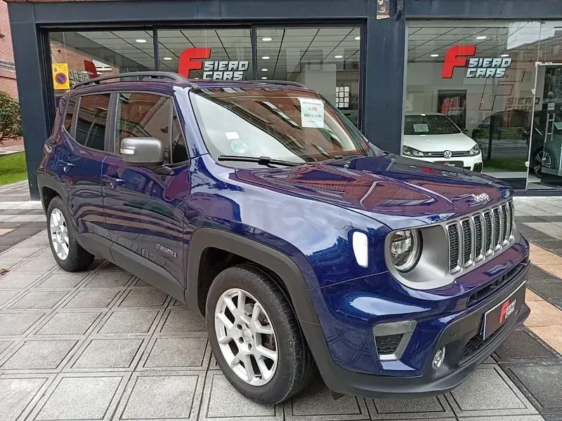 Usado Jeep Renegade Limited 120 CV (88 kW) 2020 Azul SUV