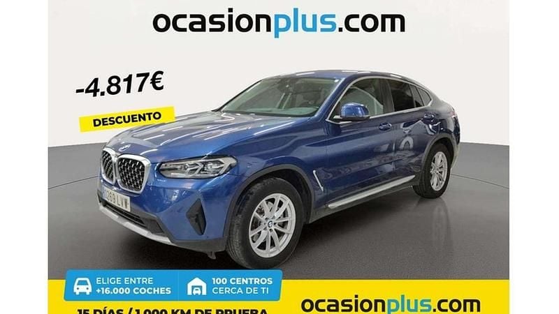 Azul Usado 2022 BMW X4 xLine SUV | 36.264 € (Super precio) - Imagen 1/1
