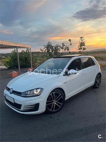 Blanco Usado 2014 VW Golf VII GTD Berlina | 16.550 € (Precio justo) - Imagen 1/4