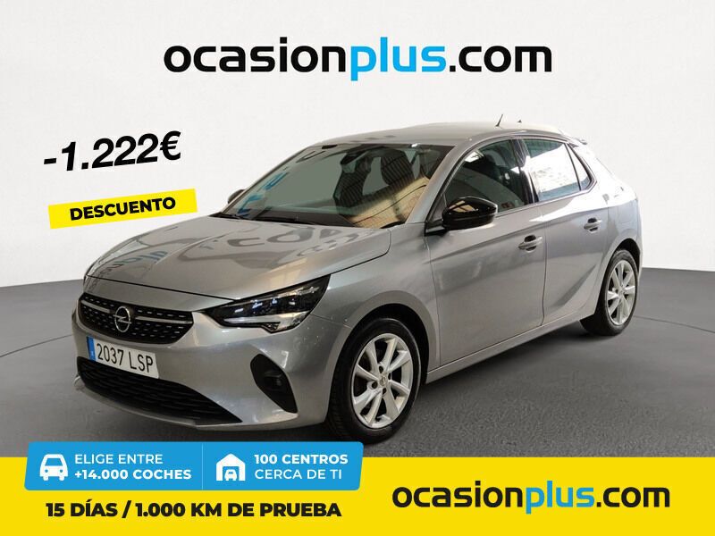 Gris Usado 2021 Opel Corsa Elegance Berlina | 13.190 € (Precio justo) - Imagen 1/4