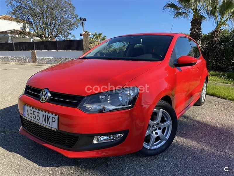 Usado VW Polo United 60 CV (44 kW) 2010 Rojo Utilitario