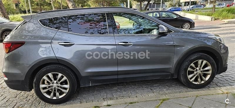 Usado Hyundai Santa Fe 200 CV (147 kW) 2016 Gris / plata SUV
