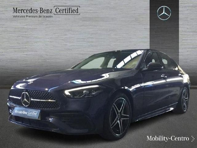 Usado Mercedes C200 AMG line 163 CV (119 kW) 2025 Negro obsidiana Berlina
