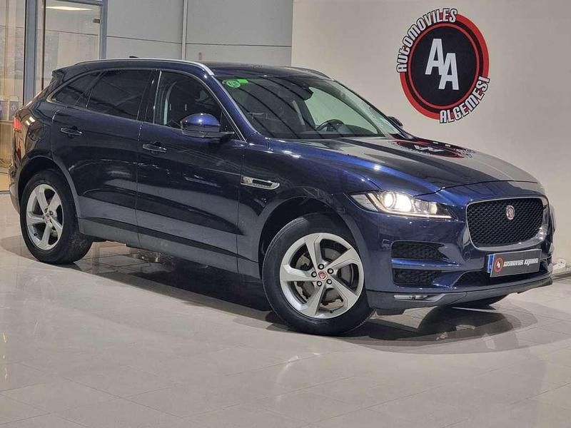 Azul Usado 2016 Jaguar F-Pace Prestige SUV | 21.900 € (Precio justo) - Imagen 1/4