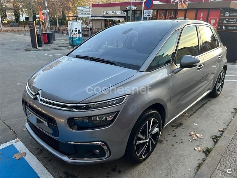 Gris / plata Usado 2018 Citroën C4 Picasso PureTech Monovolumen | 7200 € (Super precio) - Imagen 1/4
