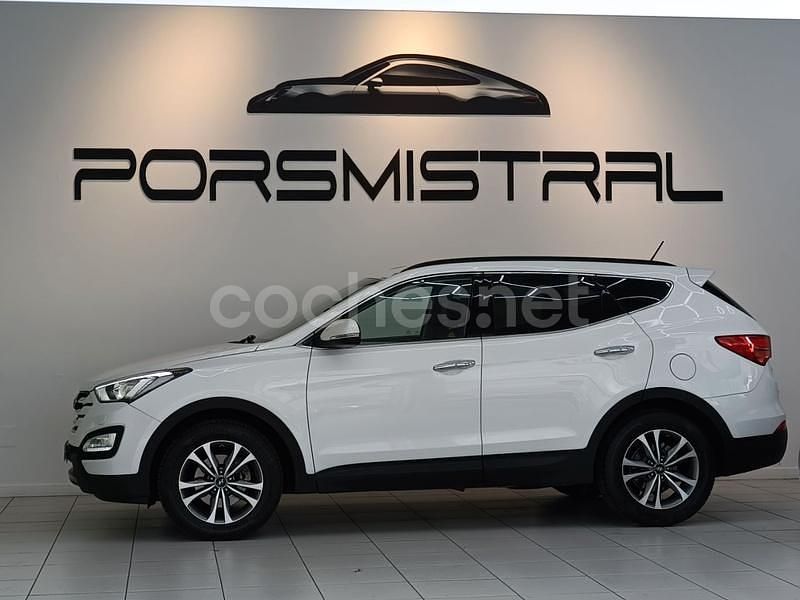 Blanco Usado 2015 Hyundai Santa Fe SUV | 16.900 € (Precio justo) - Imagen 1/4