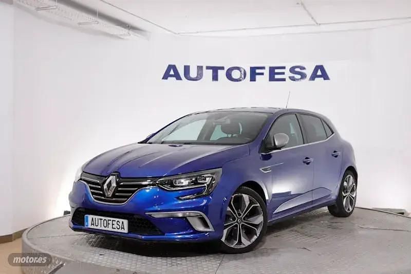 Azul Usado 2019 Renault Mégane GT Line Intens | 16.450 € (Precio justo) - Imagen 1/4