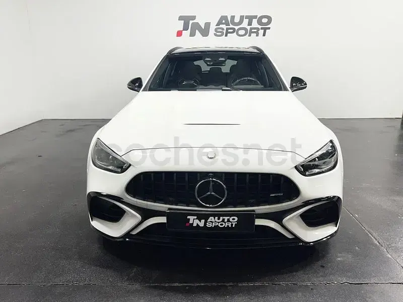 Usado Mercedes C63S AMG 680 CV (500 kW) 2024 Blanco Familiar
