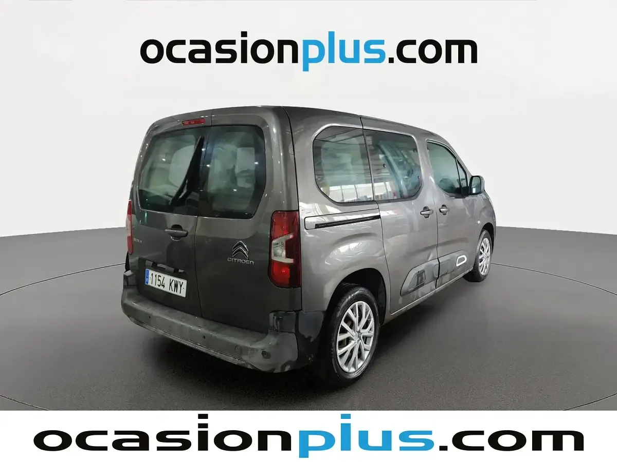 Usado Citroën Berlingo Feel 110 CV (80 kW) 2019 Gris Monovolumen