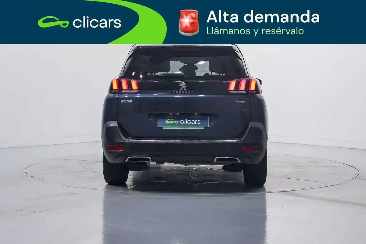 Usado Peugeot 5008 GT-line 131 CV (96 kW) 2018 Azul SUV