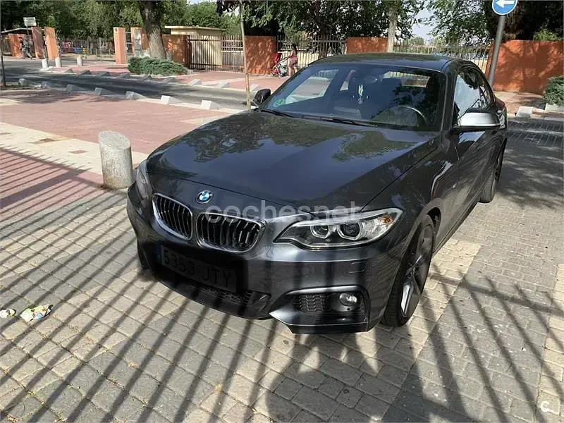 Usado BMW 218 150 CV (110 kW) 2016 Gris / plata Coupe