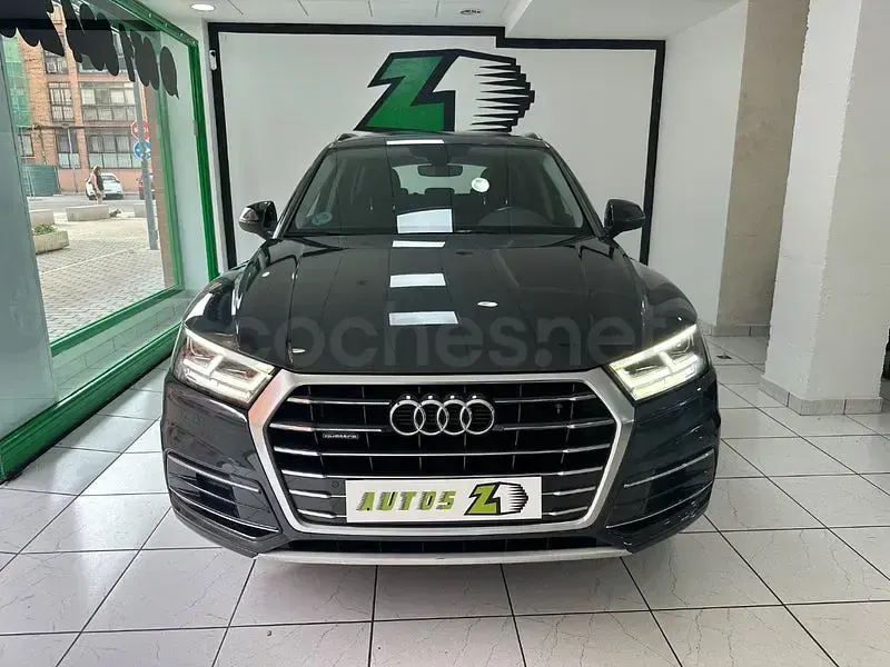 Usado Audi Q5 163 CV (119 kW) 2018 Azul SUV