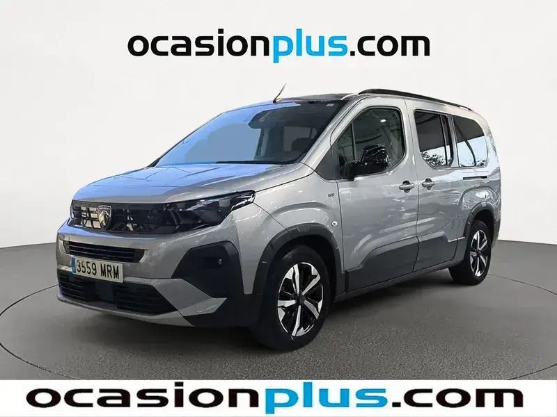 Gris Usado 2024 Peugeot Rifter GT Monovolumen | 26.264 € (Caro) - Imagen 1/4