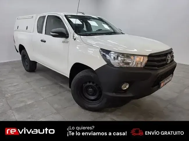 Usado Toyota HiLux 150 CV (110 kW) 2017 Blanco Pickup/Camioneta