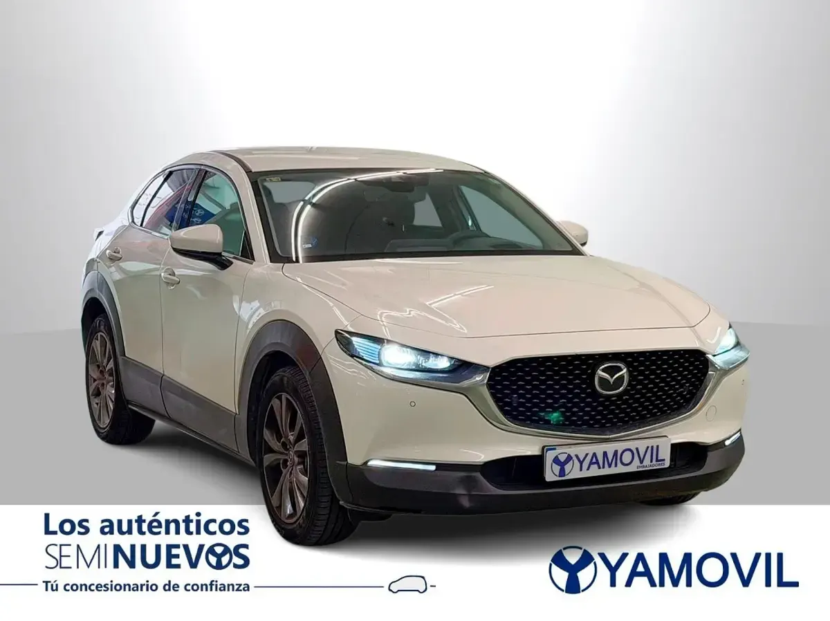 Usado Mazda CX-30 122 CV (89 kW) 2020 Blanco SUV