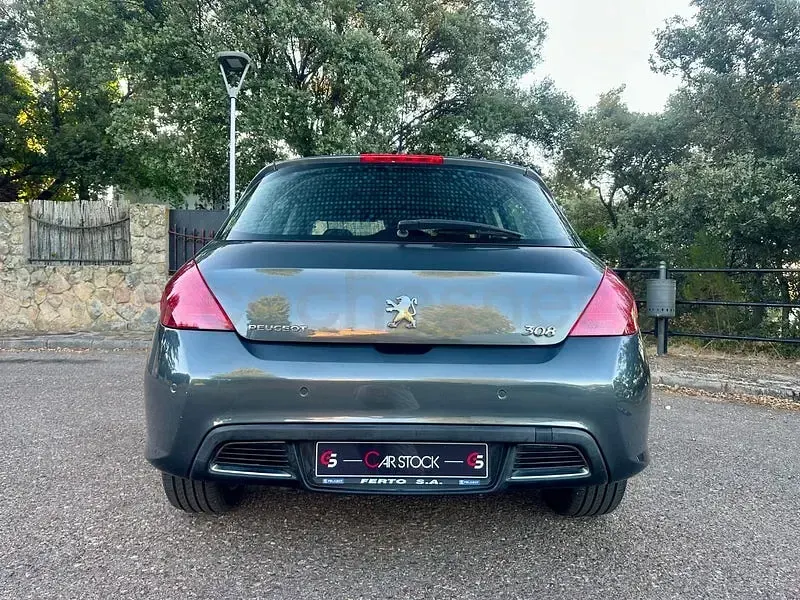 Usado Peugeot 308 Premium 110 CV (80 kW) 2009 Gris / plata Berlina