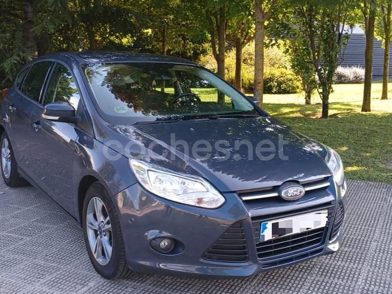 Azul Usado 2014 Ford Focus Titanium Berlina | 6900 € (Precio justo) - Imagen 1/4
