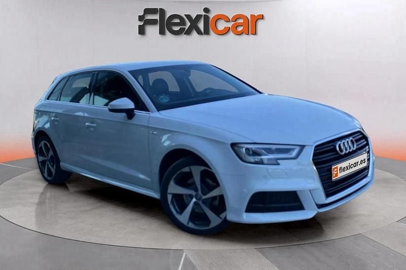 Blanco Usado 2019 Audi A3 Sportback S-Line Berlina | 17.290 € (Precio justo) - Imagen 1/4
