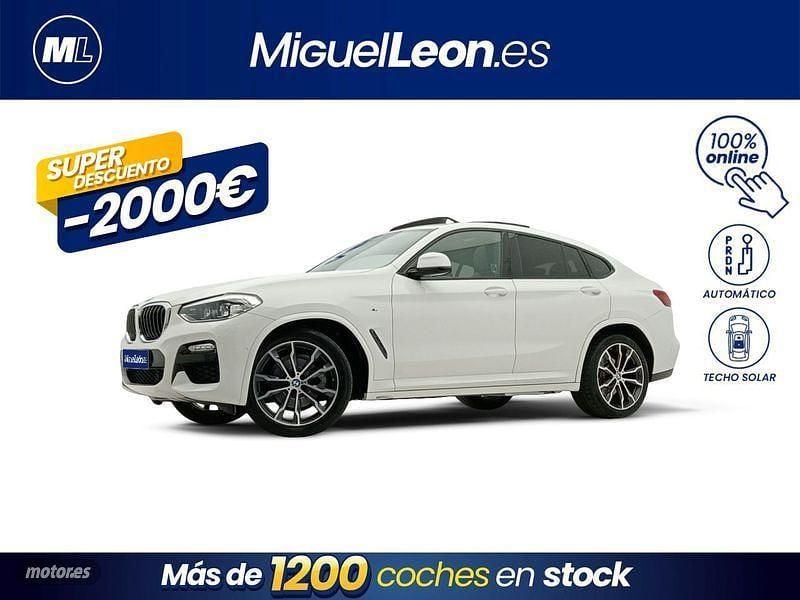 Blanco Usado 2019 BMW X4 Performance SUV | 29.985 € (Buen precio) - Imagen 1/3