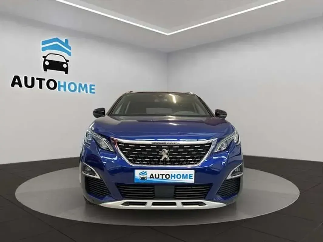 Usado Peugeot 3008 GT-line 131 CV (96 kW) 2018 Azul SUV