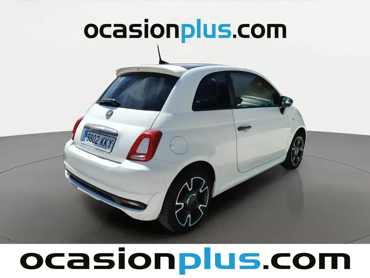 Usado Fiat 500 S 69 CV (50 kW) 2018 Blanco Utilitario