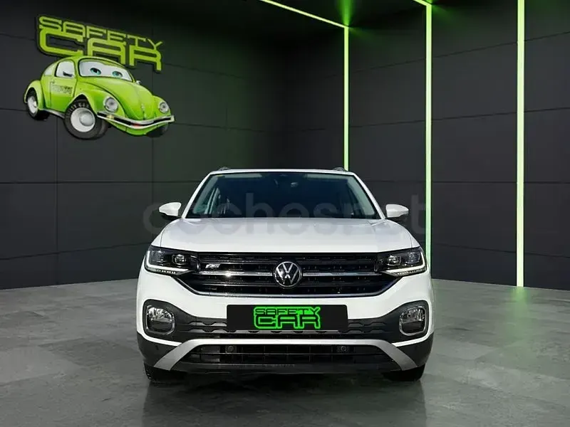 Usado VW T-Cross Sportline 110 CV (80 kW) 2020 Blanco SUV