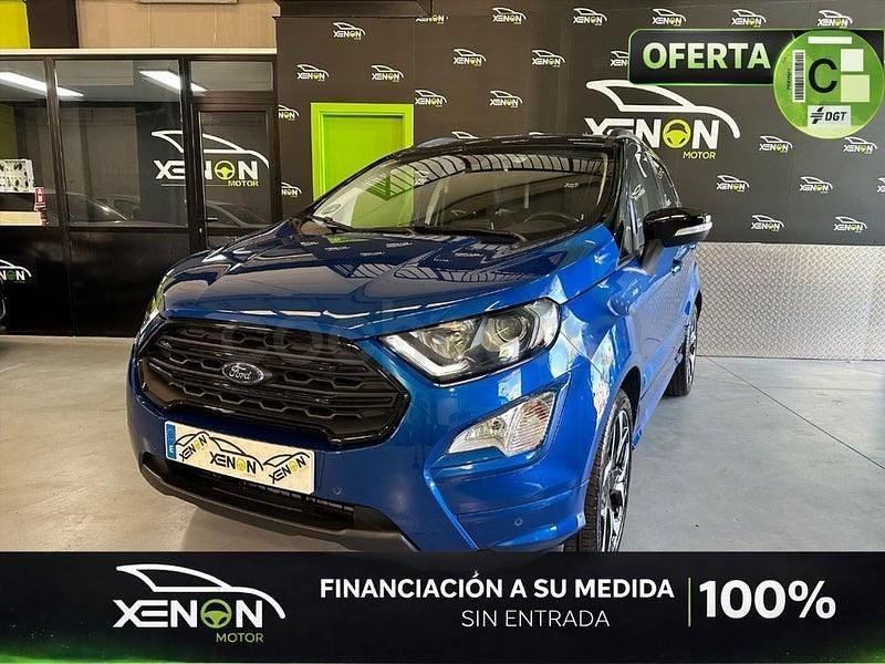 Usado Ford Ecosport S 140 CV (102 kW) 2018 Azul SUV