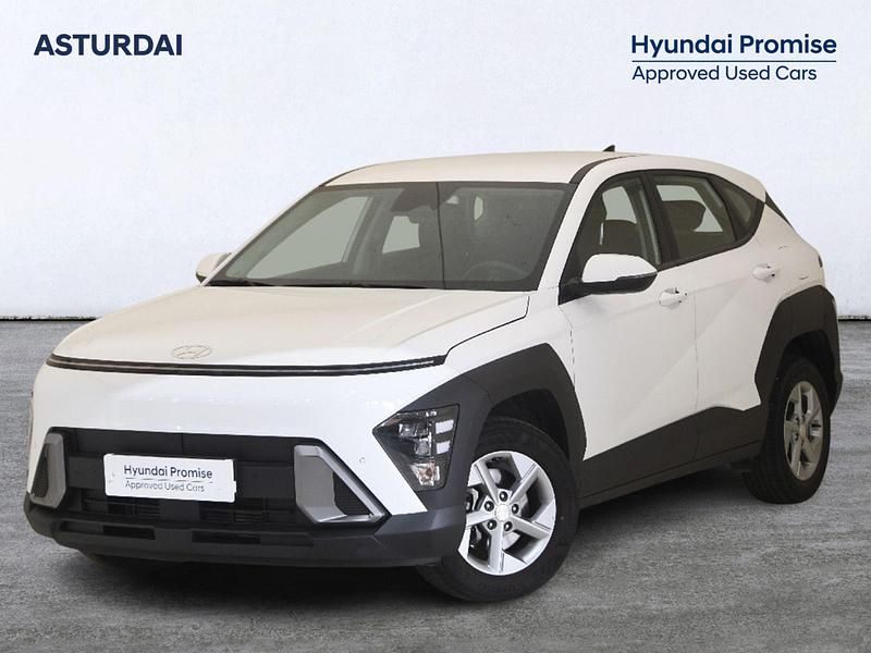 Atlas white (sólido) Nuevo 2024 Hyundai Kona SUV | 25.990 € (Precio justo) - Imagen 1/4