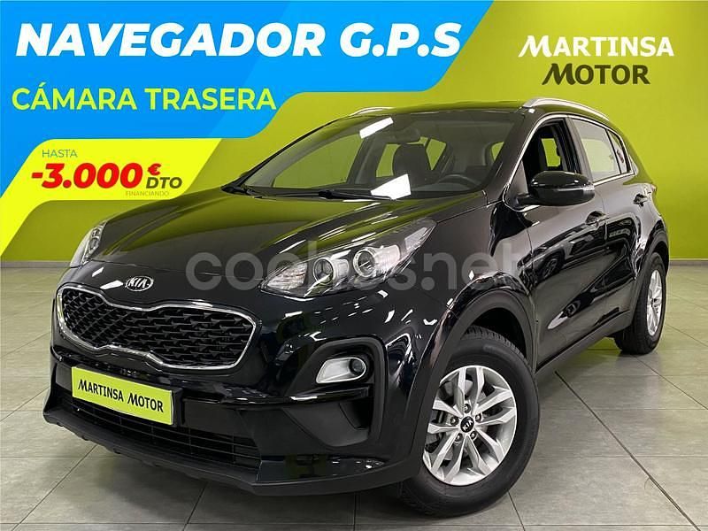 Negro Usado 2021 Kia Sportage SUV | 21.300 € (Super precio) - Imagen 1/4