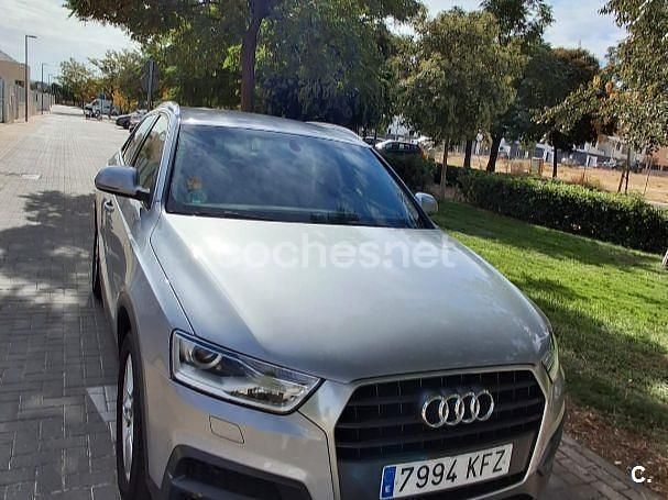 Usado Audi Q3 Sport 150 CV (110 kW) 2017 Gris / plata SUV