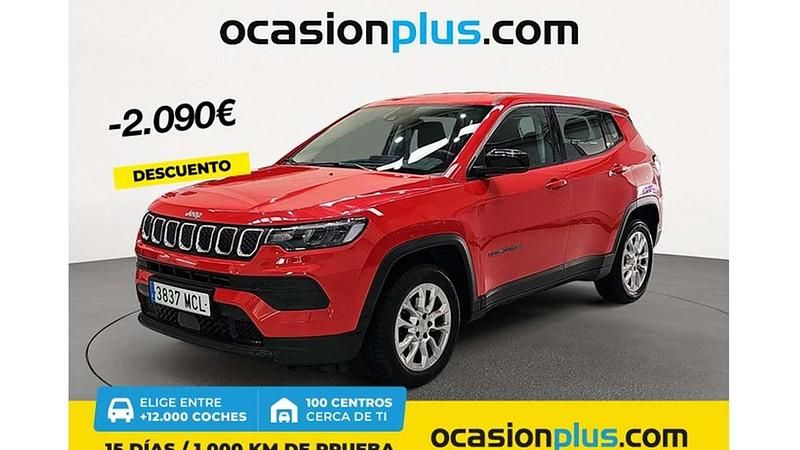 Blanco Usado 2022 Jeep Compass Longitude SUV | 17.680 € (Super precio) - Imagen 1/4