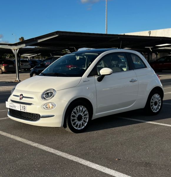 Beige Usado 2022 Fiat 500 Dolcevita Berlina | 11.900 € (Precio justo) - Imagen 1/4