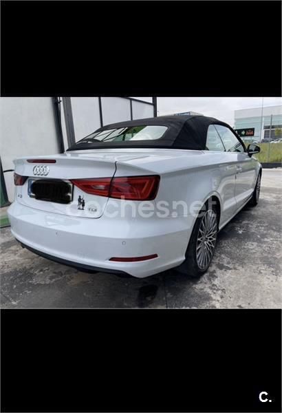 Blanco Usado 2014 Audi A3 Cabriolet Ambiente Descapotable | 11.900 € - Imagen 1/4