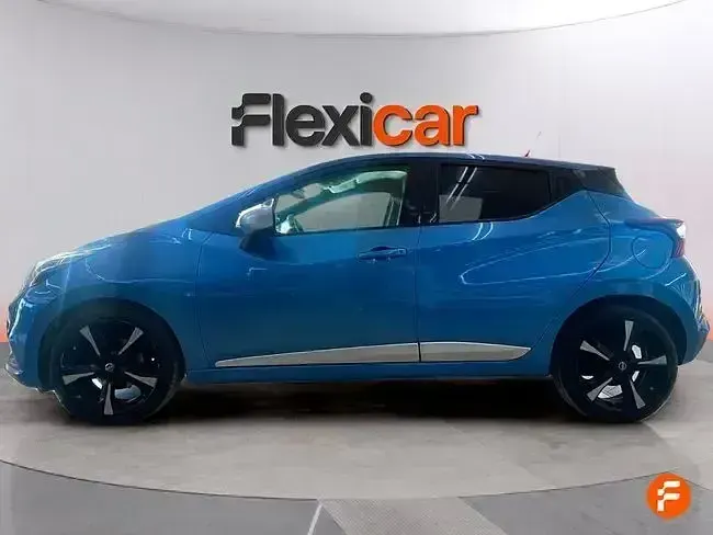 Usado Nissan Micra S 90 CV (66 kW) 2017 Azul Utilitario